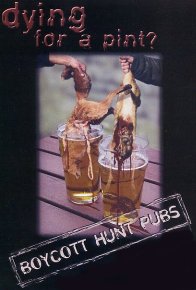 Dying for a pint - please boycott hunt pubs in Cheshire